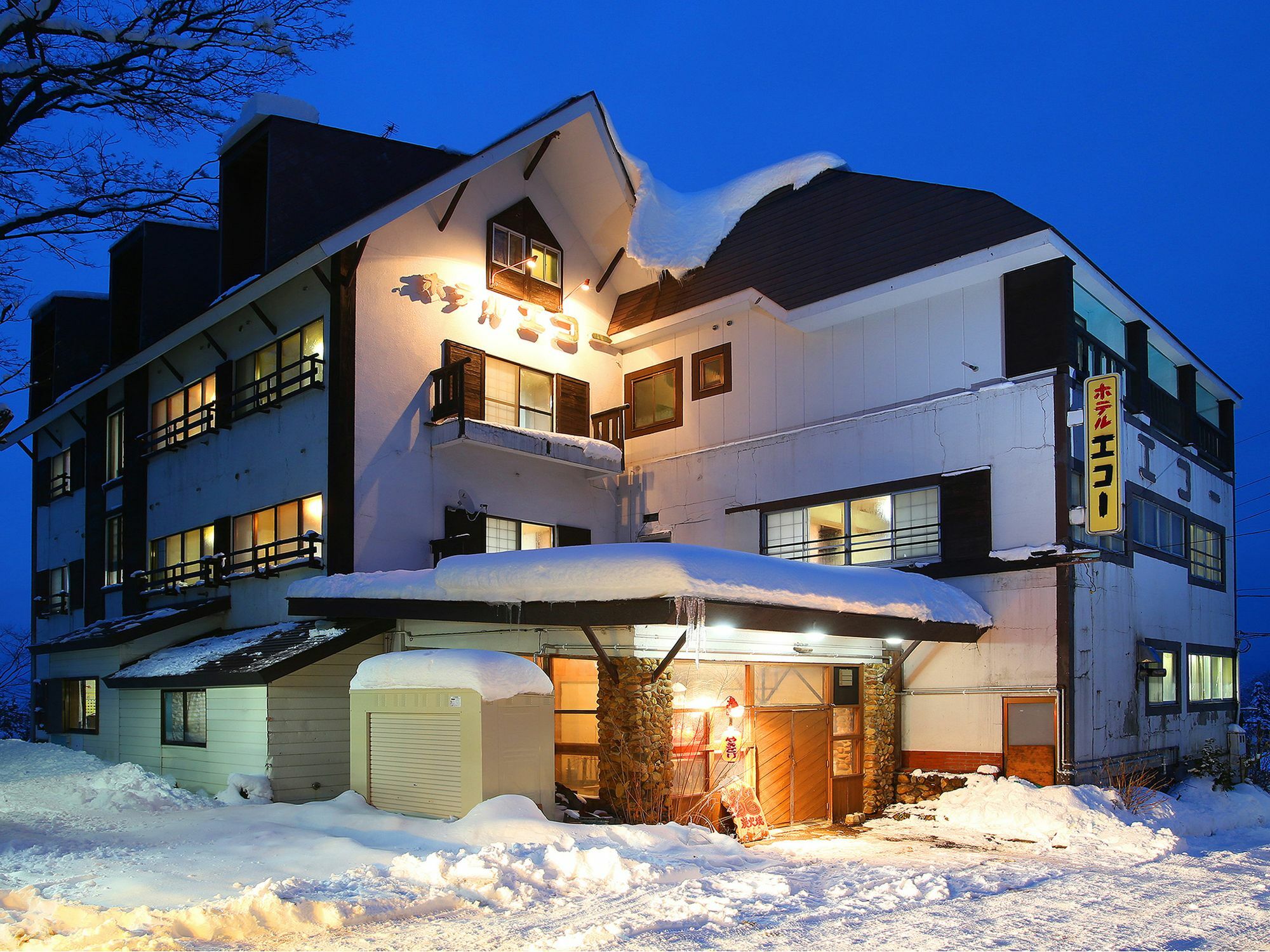 Onsen Yado Echo Hotel Myoko Eksteriør billede