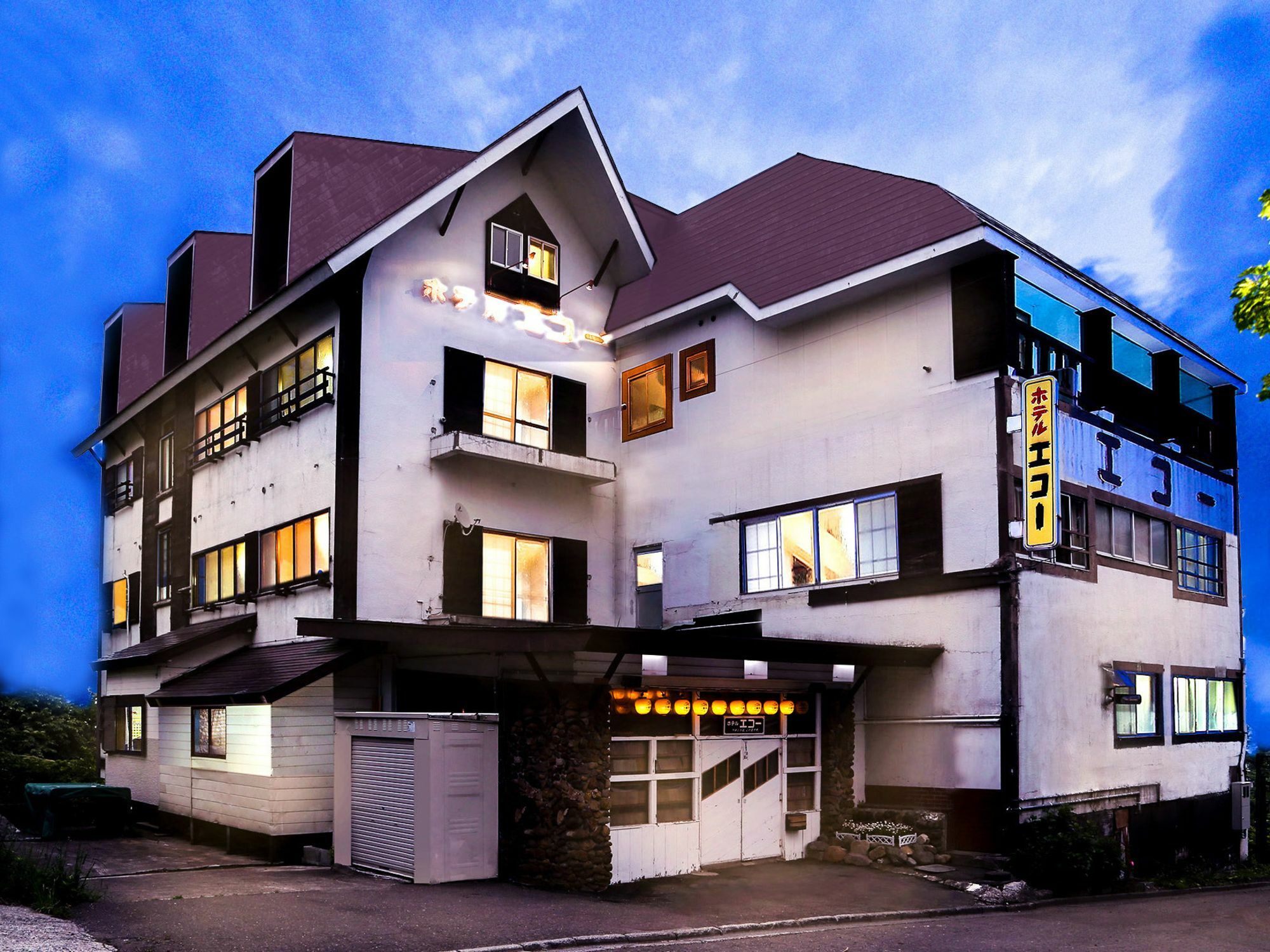 Onsen Yado Echo Hotel Myoko Eksteriør billede